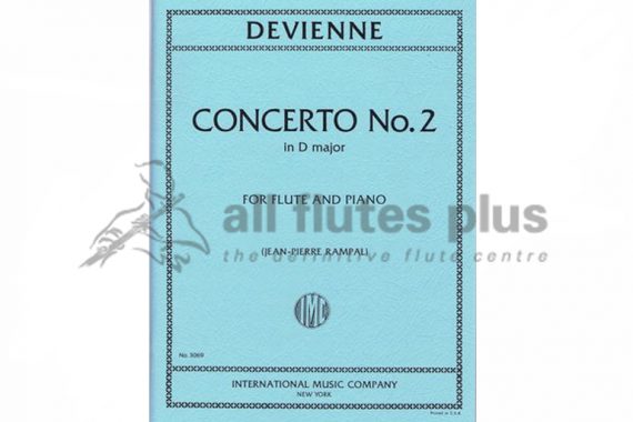 Devienne Concerto No 2 in D major-Flute and Piano-IMC