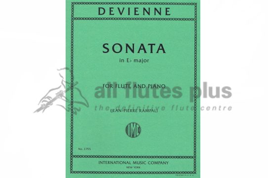 Devienne Sonata in Eb major-Flute and Piano-IMC