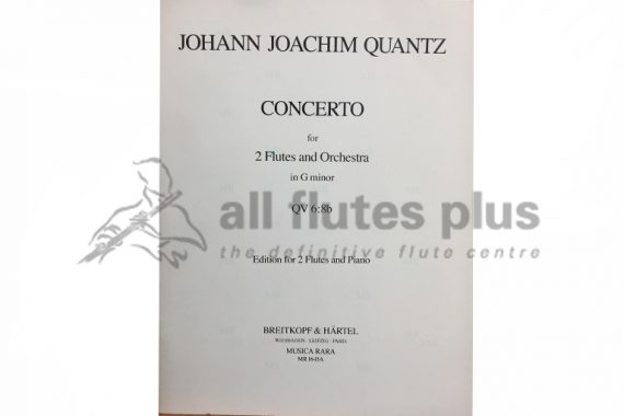 Quantz Concerto G Minor QV 6:8b-2 Flutes and Piano-BreitkopfQuantz Concerto G Minor QV 6:8b-2 Flutes and Piano-Breitkopf