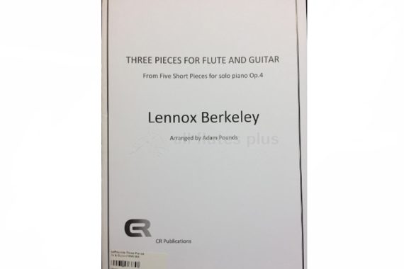 Berkeley Three Pieces arranged for Flute and Guitar