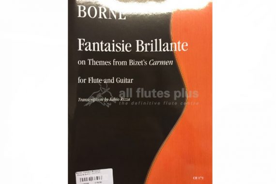 Borne Fantaisie Brillante-Flute and Guitar-Ut Orpheus Edizioni