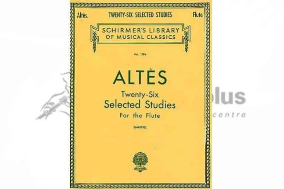 Altes 26 Selected Studies for the Flute
