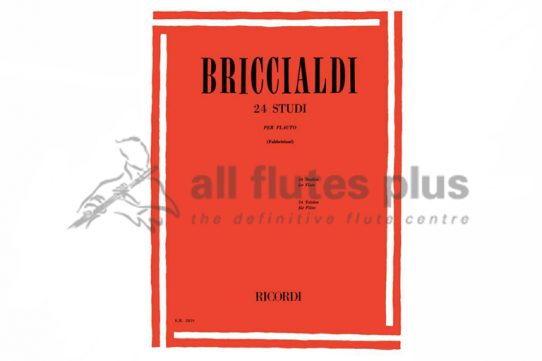 Briccialdi 24 Studies for Flute-Ricordi