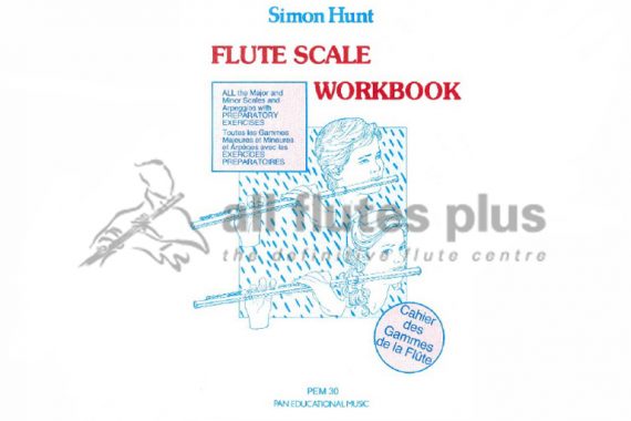 Flute Scale Workbook-Simon Hunt-Pan Educational Music