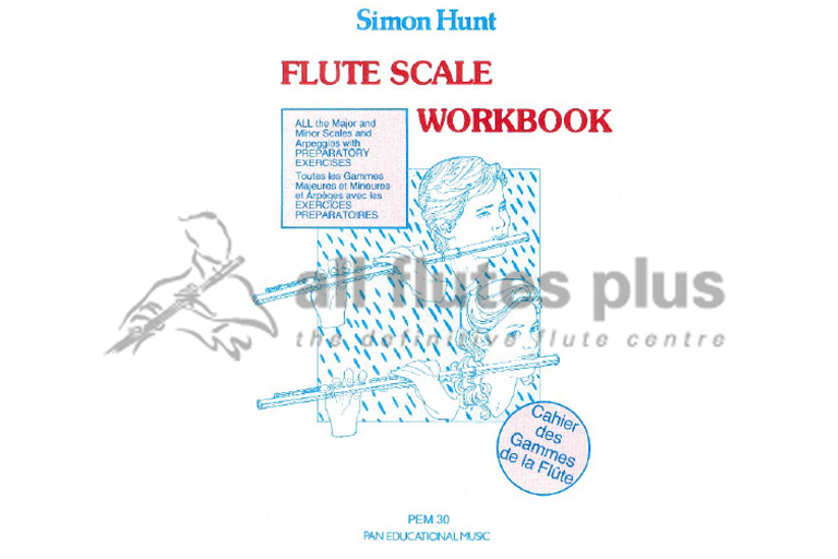 Flute Scale Workbook by Hunt
