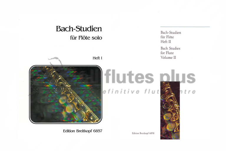 JS Bach Studies for Flute-Edition Breitkopf