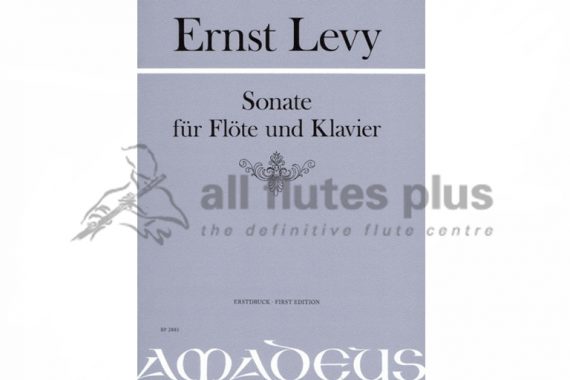 Levy Sonata-Flute and Piano-Amadeus