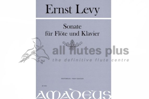 Levy Sonata for Flute and Piano