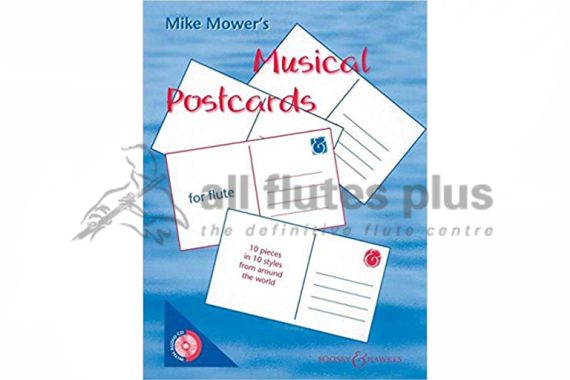 Musical Postcards for Flute by Mike Mower