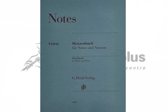 Notes Music Manuscript Notepad