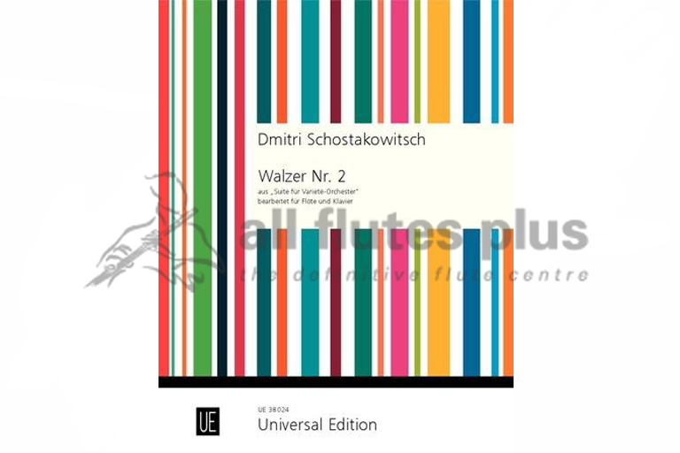Shostakovich Waltz No 2 for Flute and Piano