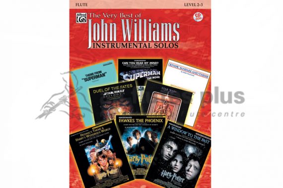The Very Best of John Williams Instrumental Solos-Flute Book and CD-Alfred