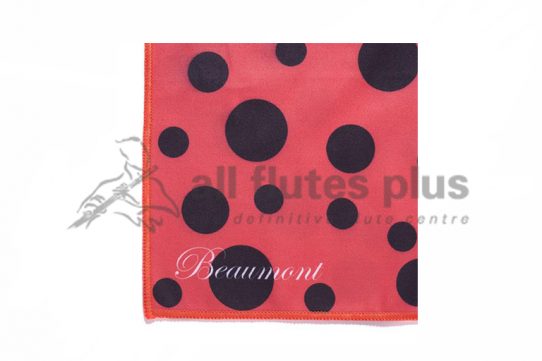 Beaumont Small Microfibre Instrument Polishing Cloth-Ladybird