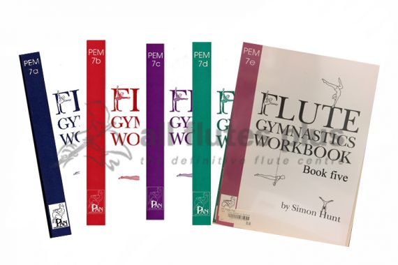 Flute Gymnastics Workbook Series-Simon Hunt-Pan Educational Music