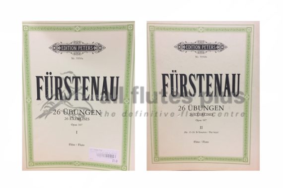Furstenau 26 Exercises Opus 107 for Flute