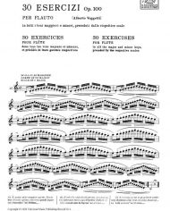 =Galli 30 Esercizi Op 100 for Flute-Ricordi