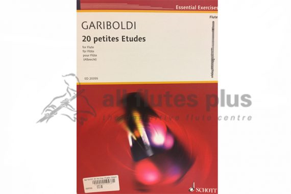 Gariboldi 20 Petites Etudes for Flute-Schott