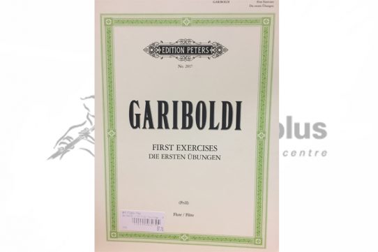 Gariboldi First Exercises for Flute-Edition Peters