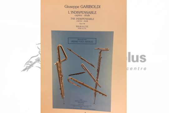 Gariboldi The Indispensable Caprice-Study Opus 48 for Flute-Billaudot