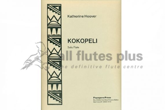 Hoover Kokopeli-Solo Flute-Papagena Press