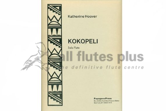 Hoover Kokopeli for Solo Flute