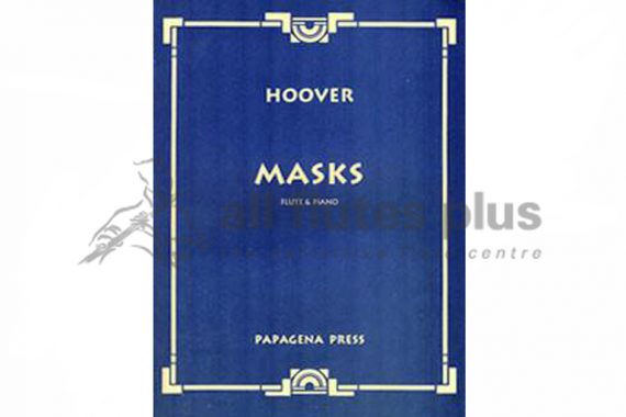 Hoover Masks-Flute and Piano-Papagena Press