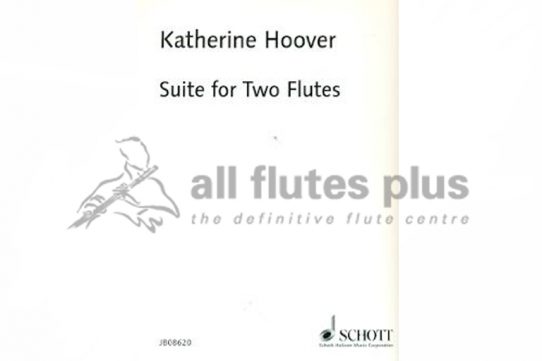 Hoover Suite For Two Flutes-Schott