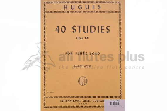 Hugues 40 Studies Opus 101 for Flute Solo