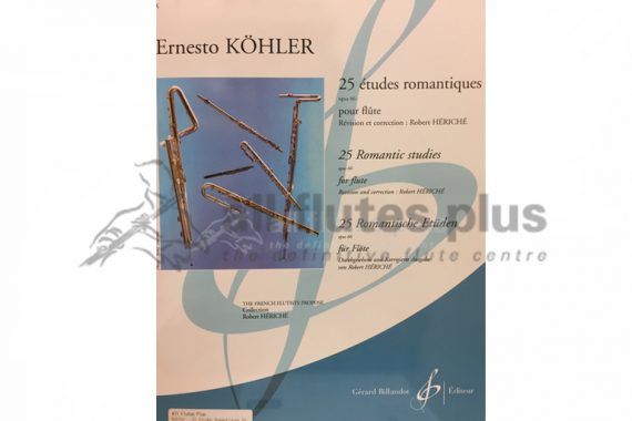 Kohler 25 Romantic Studies Opus 66-Billaudot