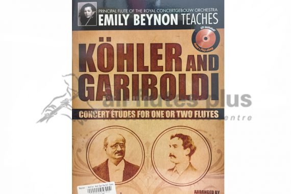 Kohler and Gariboldi Concert Etudes for one or two flutes-Emily Beynon Teaches Book
