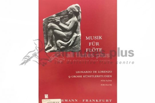 Lorenzo 9 Grosse Kunstlerstudien for Flute-Zimmermann