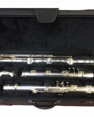 Pearl Contrabass Flute PFC-905 in case