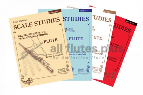 Scale Studies-Developmental and Progressive Studies for Flute-Robert Cavally Editions