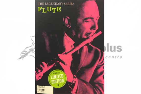 The Legendary Series Flute Album-Solo Flute with piano/guitar symbols-Musicsales
