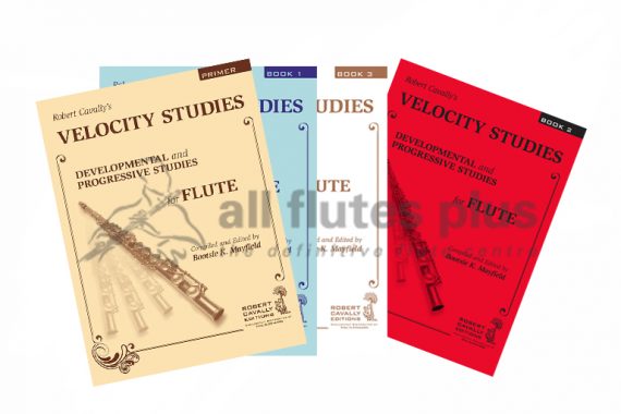 Velocity Studies-Developmental and Progressive Studies for Flute-Robert Cavally Editions