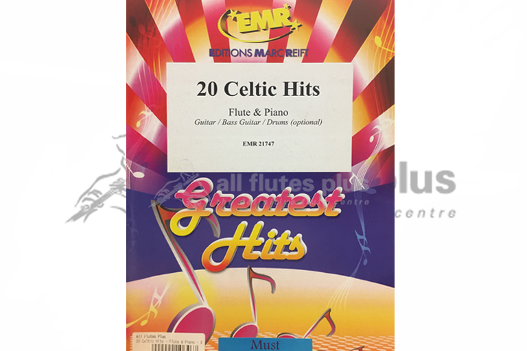 20 Celtic Hits for Flute and Piano
