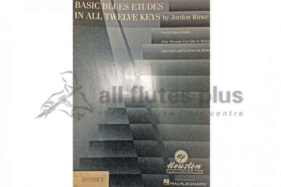Basic Blues Etudes in All Twelve Keys-Jordan Ruwe-Hal Leonard