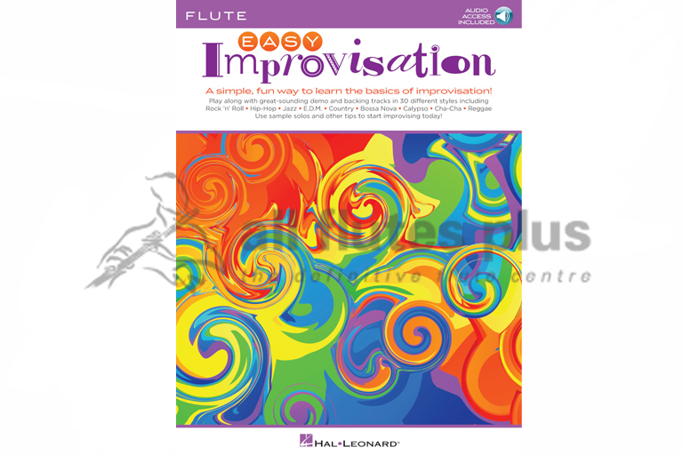 Easy Improvisation for Flute and Online Audio