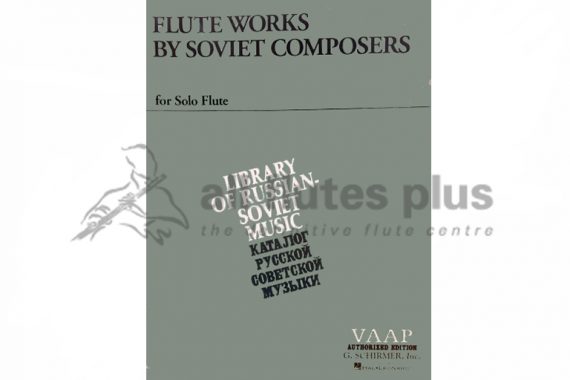 Flute Works by Soviet Composers-Solo Flute-Schirmer