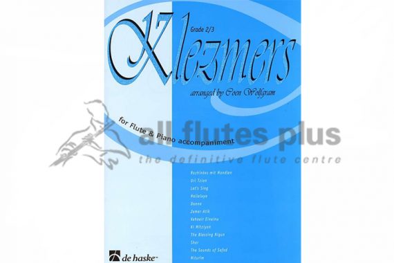 Klezmers arranged by Wolfgram-Flute and Piano-De Haske
