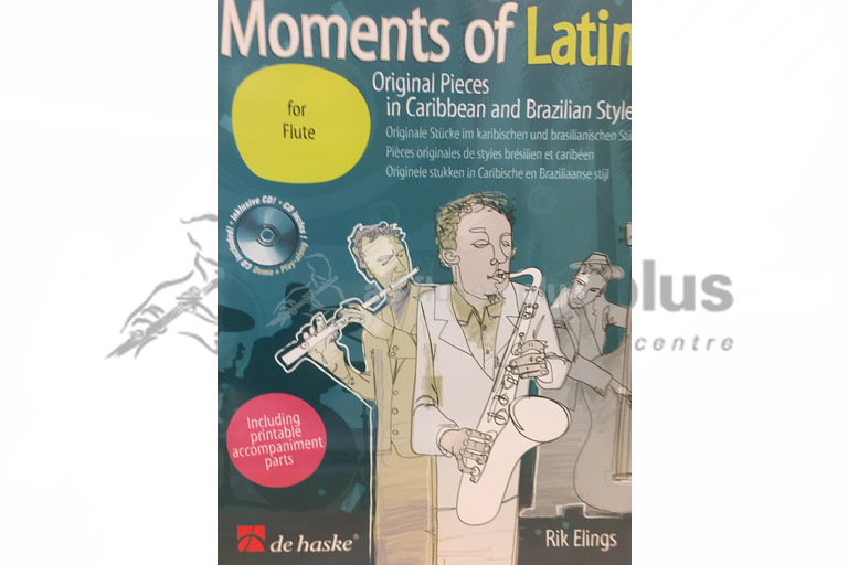 Moments of Latin for Flute and CD