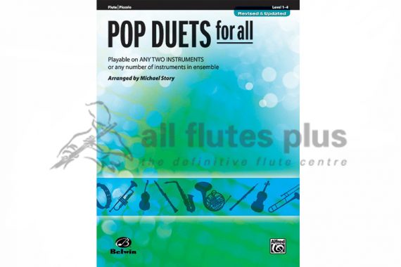 Pop Duets for All Flute/Piccolo-Revised Edition-Alfred Music