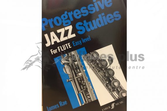 Progressive Jazz Studies for Flute Easy Level-James Rae-Faber Music