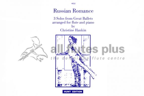 Russian Romance-3 Solos from Great Ballets-Flute and Piano-Hunt Edition