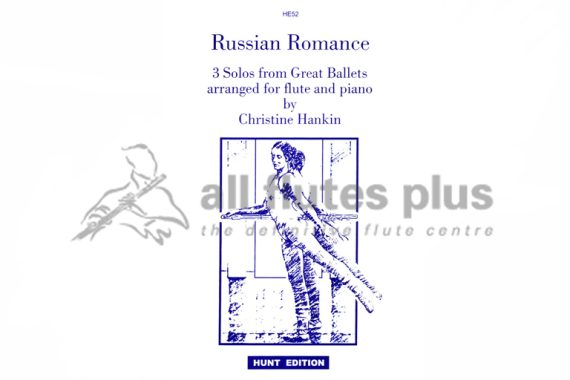Russian Romance 3 Solos from Great Ballets for Flute & Piano