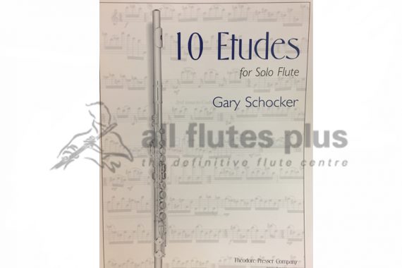 Schocker 10 Etudes for Solo Flute-Theodore Presser Company