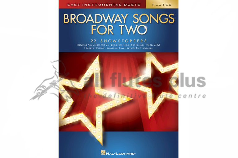 Broadway Songs For Two Flutes