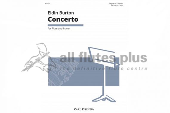 Burton Concerto-Flute and Piano-Fischer