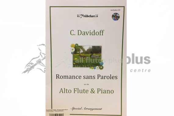 Davidoff Romance Sans Paroles for Alto Flute & Piano