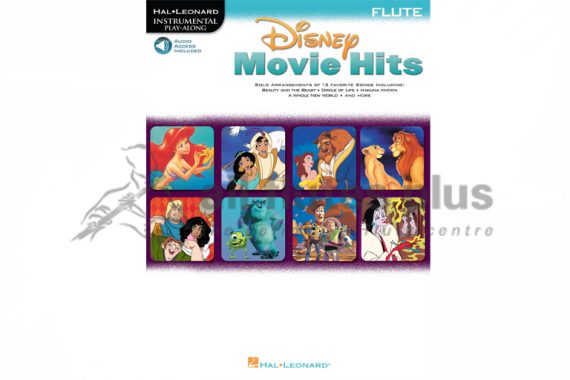Disney Movie Hits for Flute-Flute and Online Audio-Hal Leonard